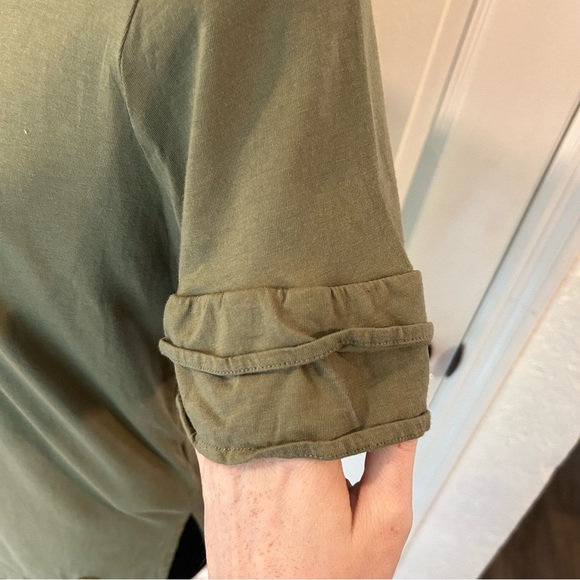 Michael Kors Olive Green Blouse | Size S - Picture 3 of 7